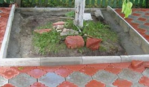 Укладка бордюров